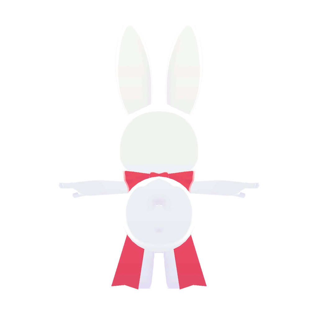 【VRChat想定】しろまる【3Dアバター】