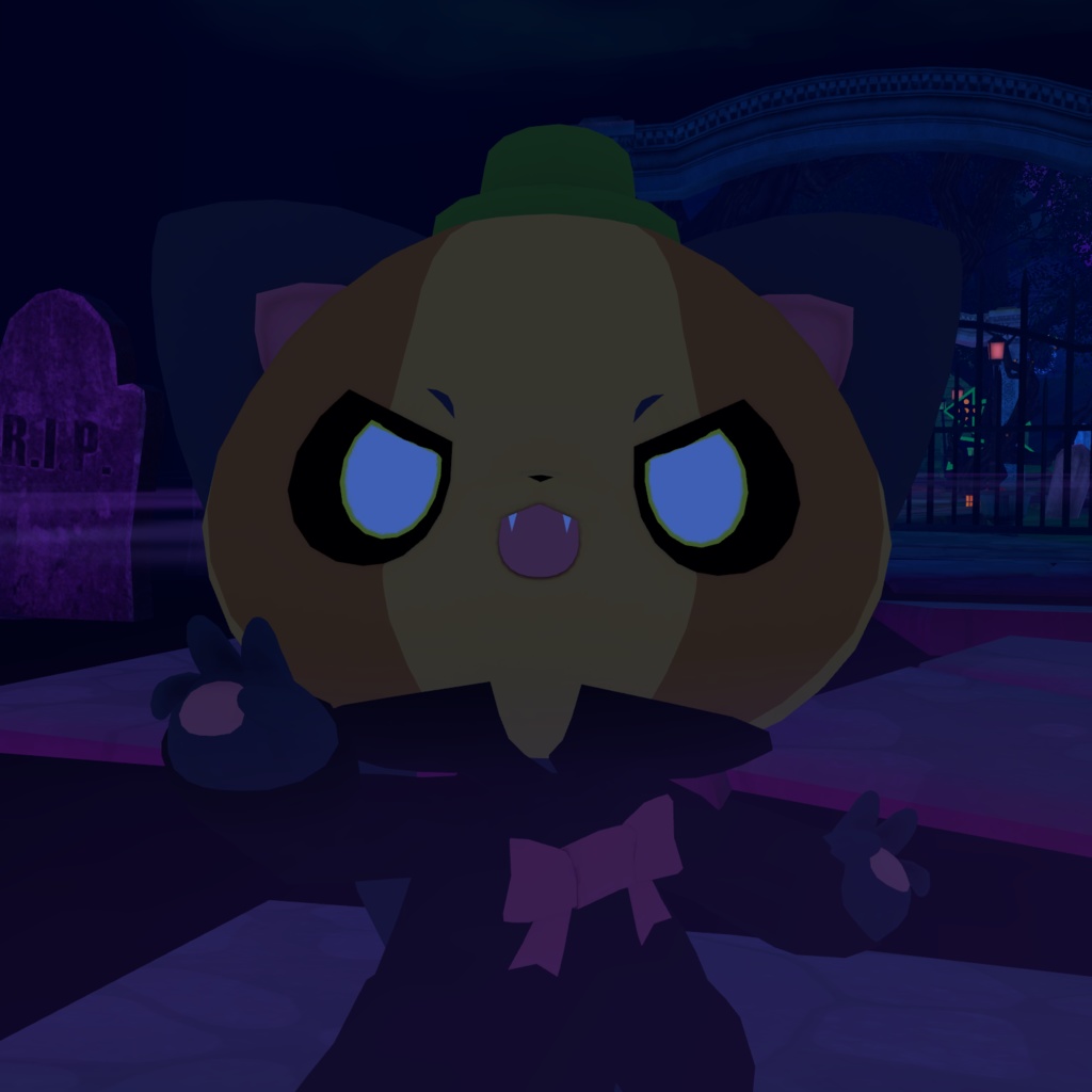 【VRChat想定】にゃんたん【3Dアバター】