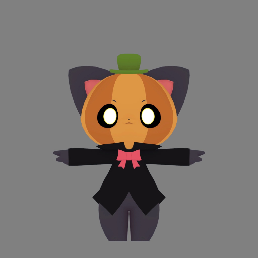 【VRChat想定】にゃんたん【3Dアバター】