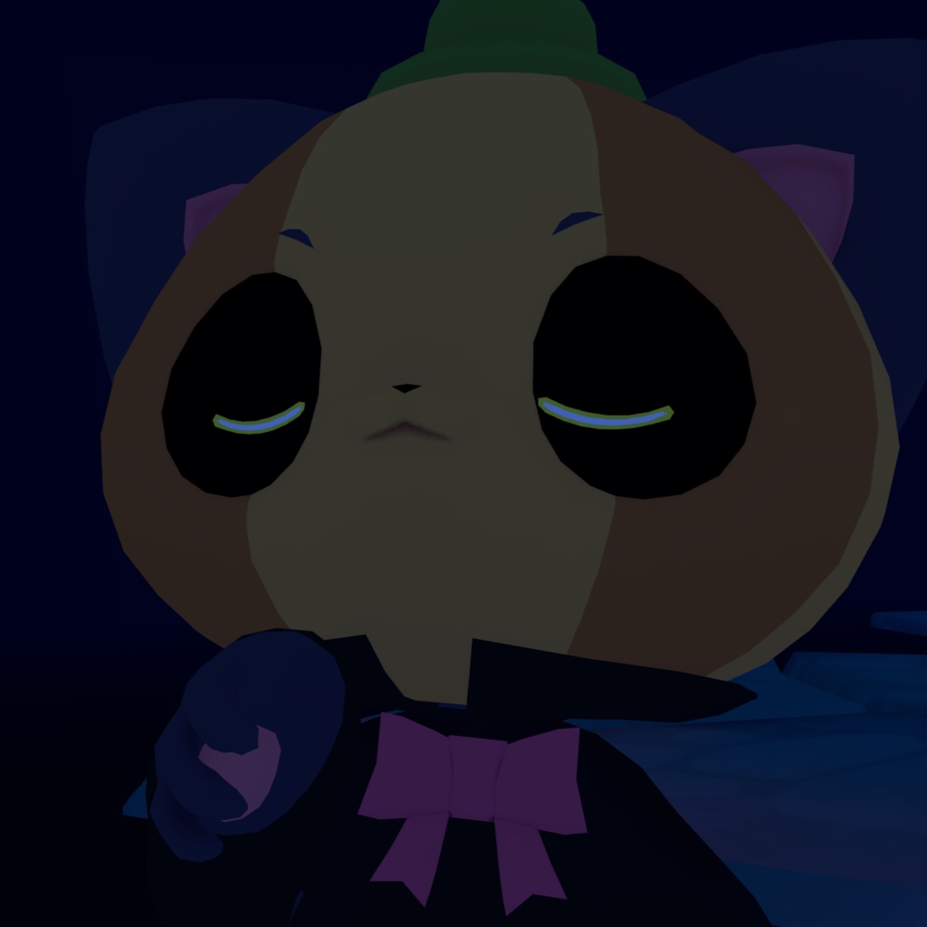 【VRChat想定】にゃんたん【3Dアバター】