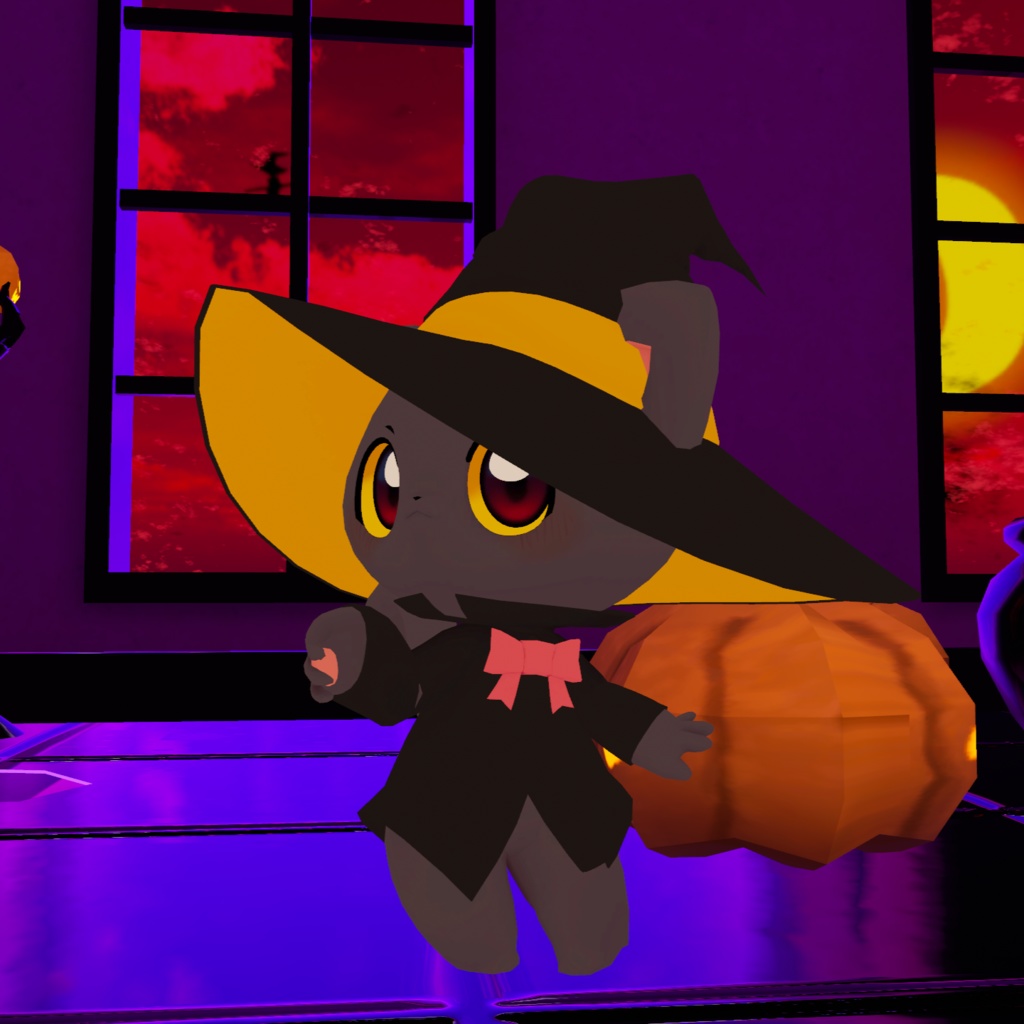 【VRChat想定】にゃんたん【3Dアバター】