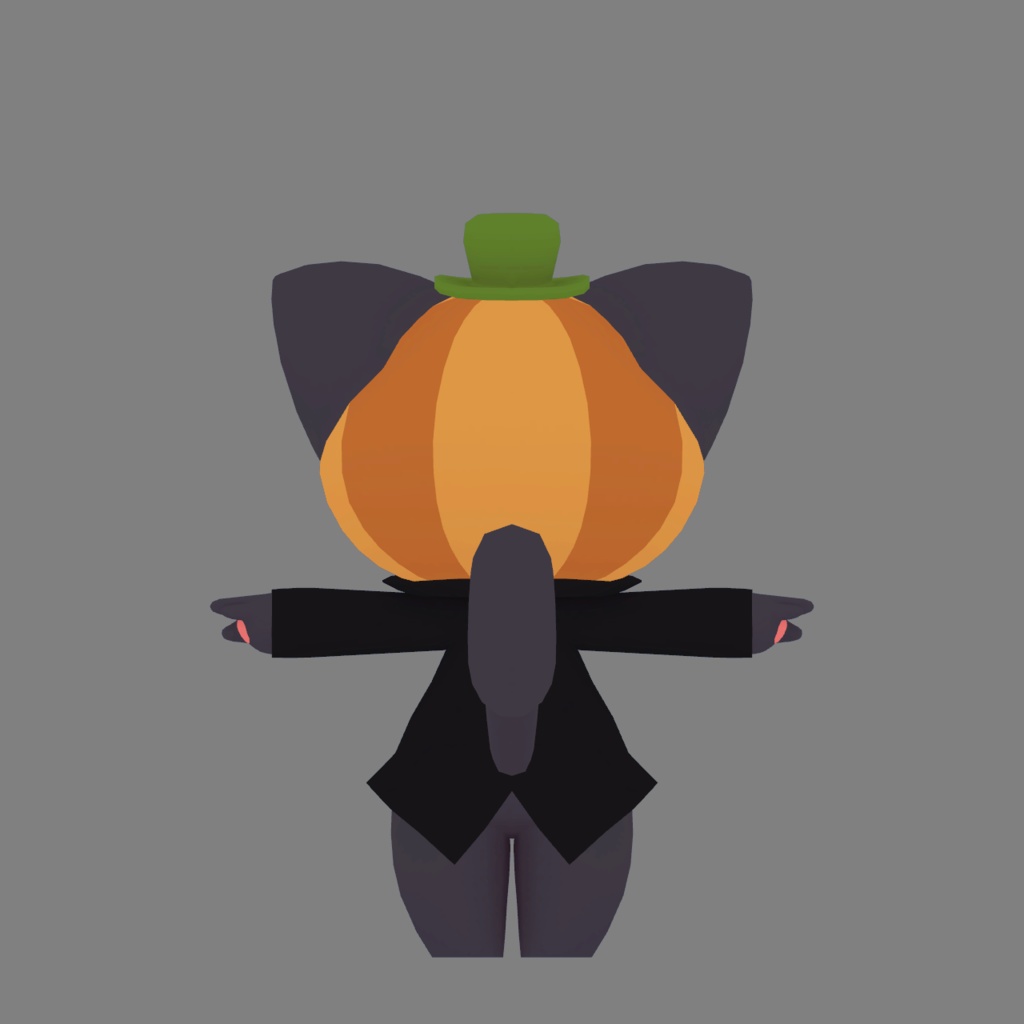 【VRChat想定】にゃんたん【3Dアバター】