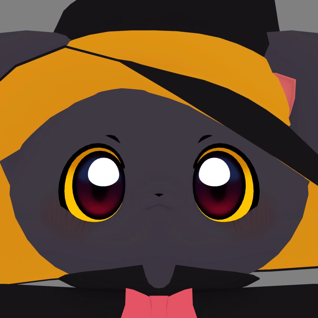 【VRChat想定】にゃんたん【3Dアバター】