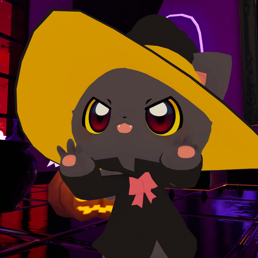 【VRChat想定】にゃんたん【3Dアバター】