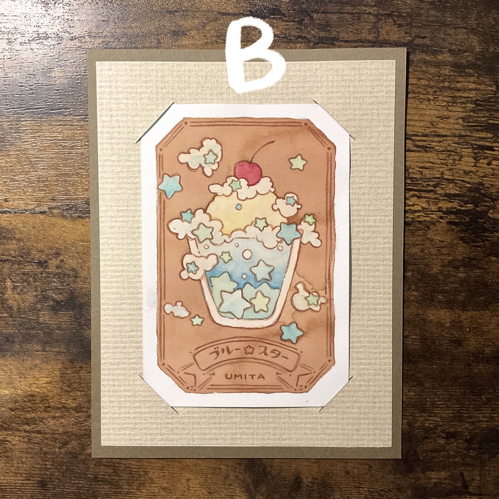 原画【双子喫茶】