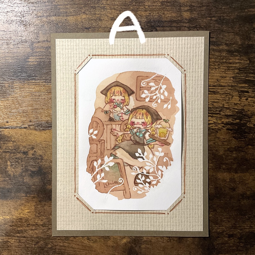 原画【双子喫茶】