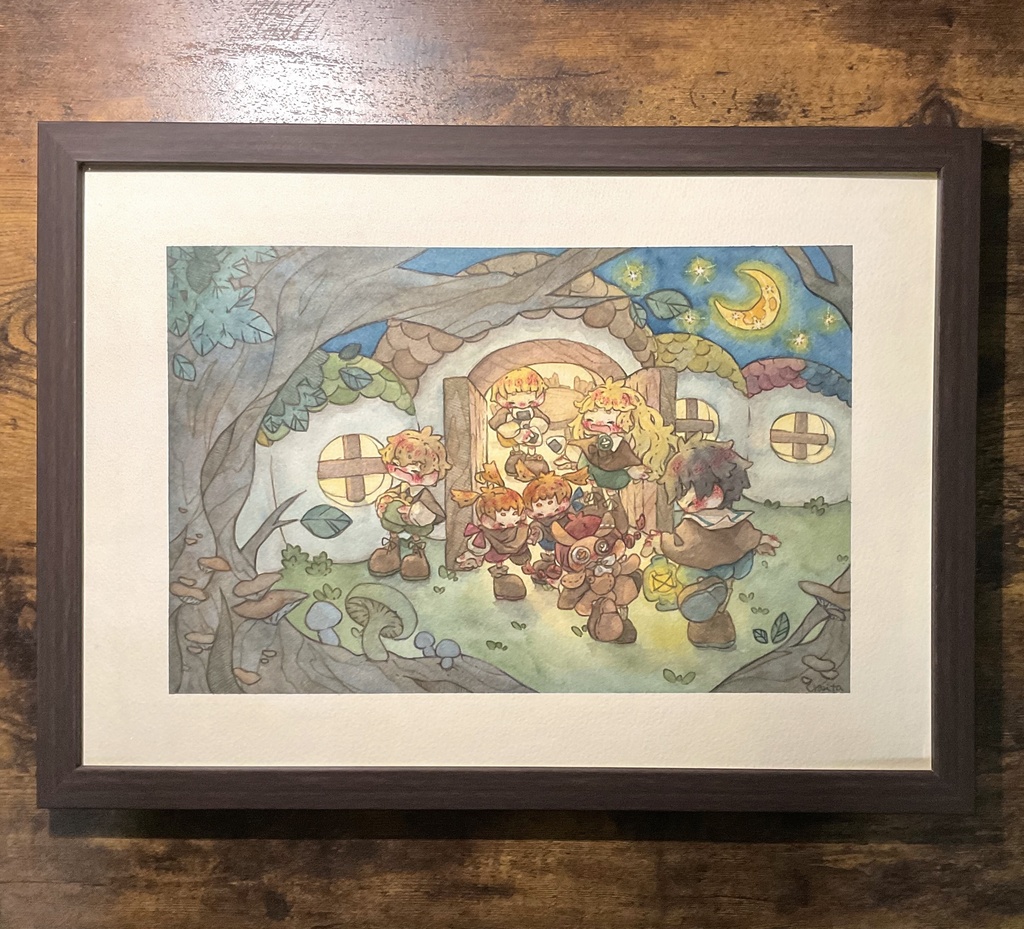 原画作品【おかえり】