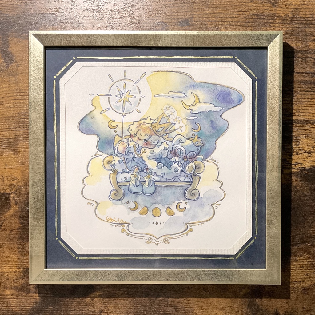 原画作品【光焦がれる王子様】