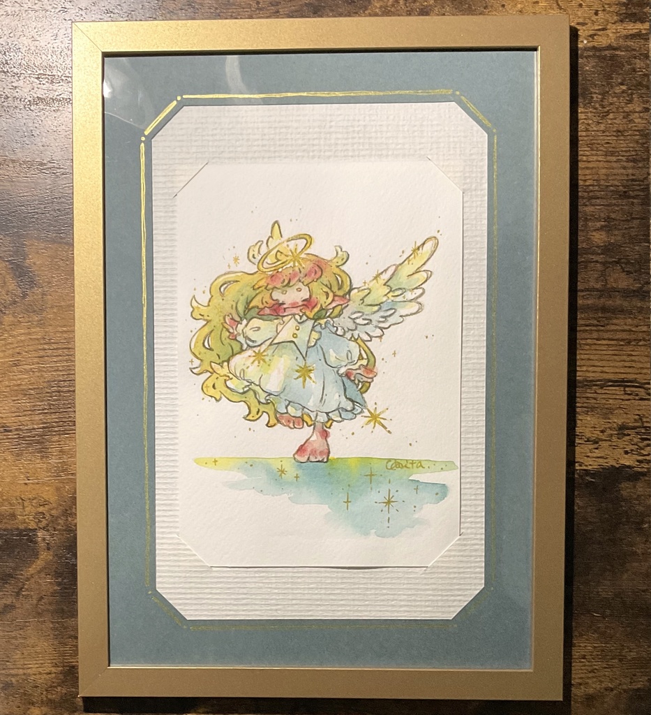 原画作品【降り立つ天使】