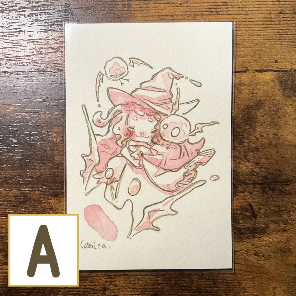 フレームレス原画【魔術師ドローイング】