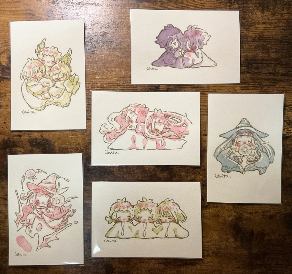 フレームレス原画【魔術師ドローイング】