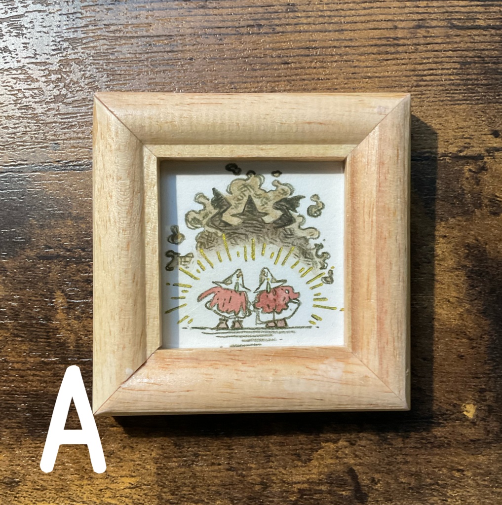 ミニ原画【タロット用イラスト】