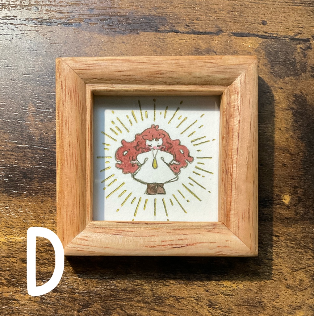 ミニ原画【タロット用イラスト】