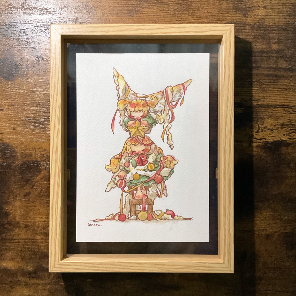 原画作品【クリスマスごっこ】