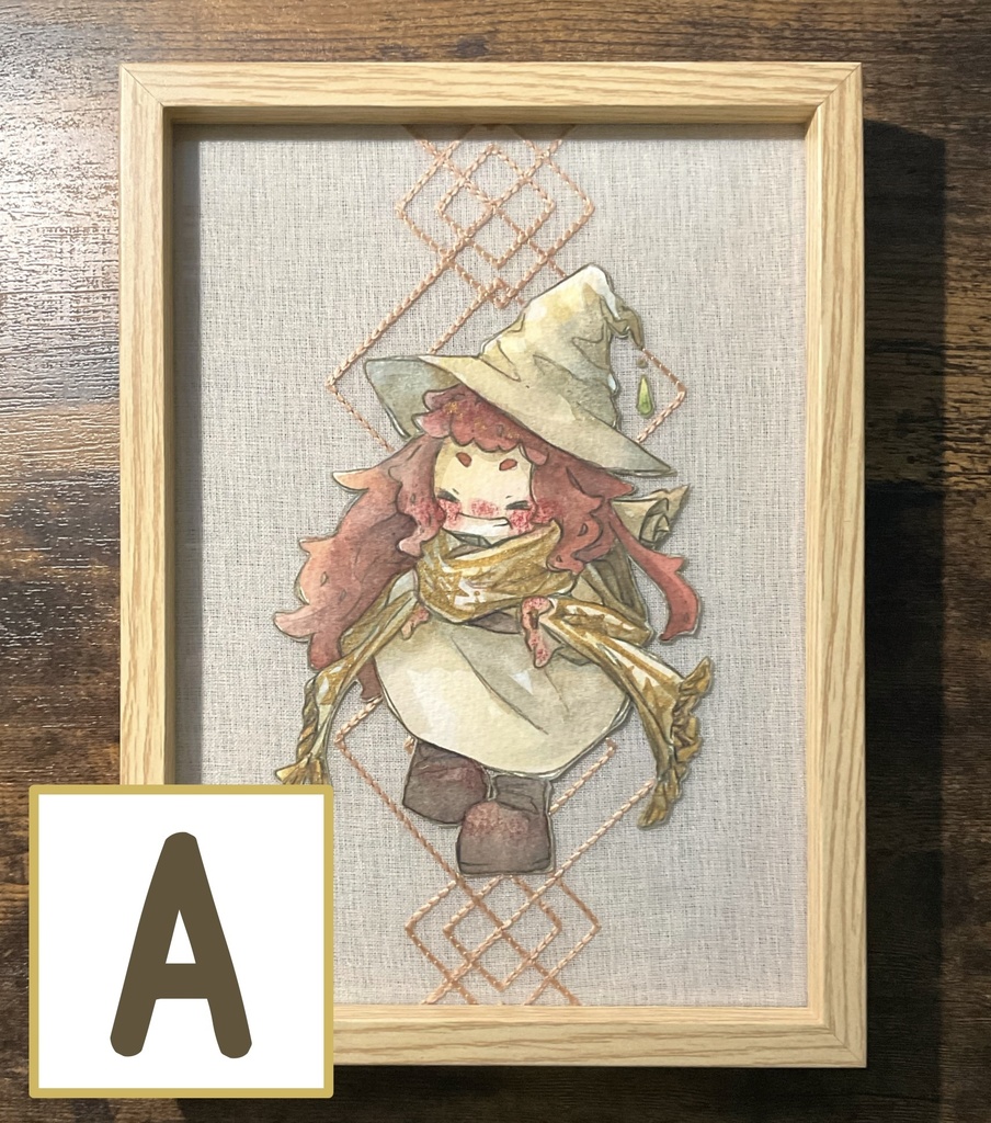 原画作品【魔術師立ち絵/師匠】