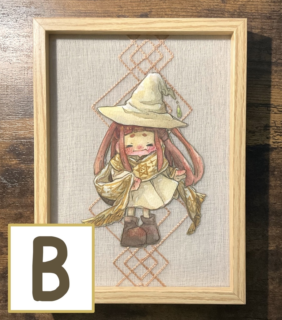 原画作品【魔術師立ち絵/師匠】