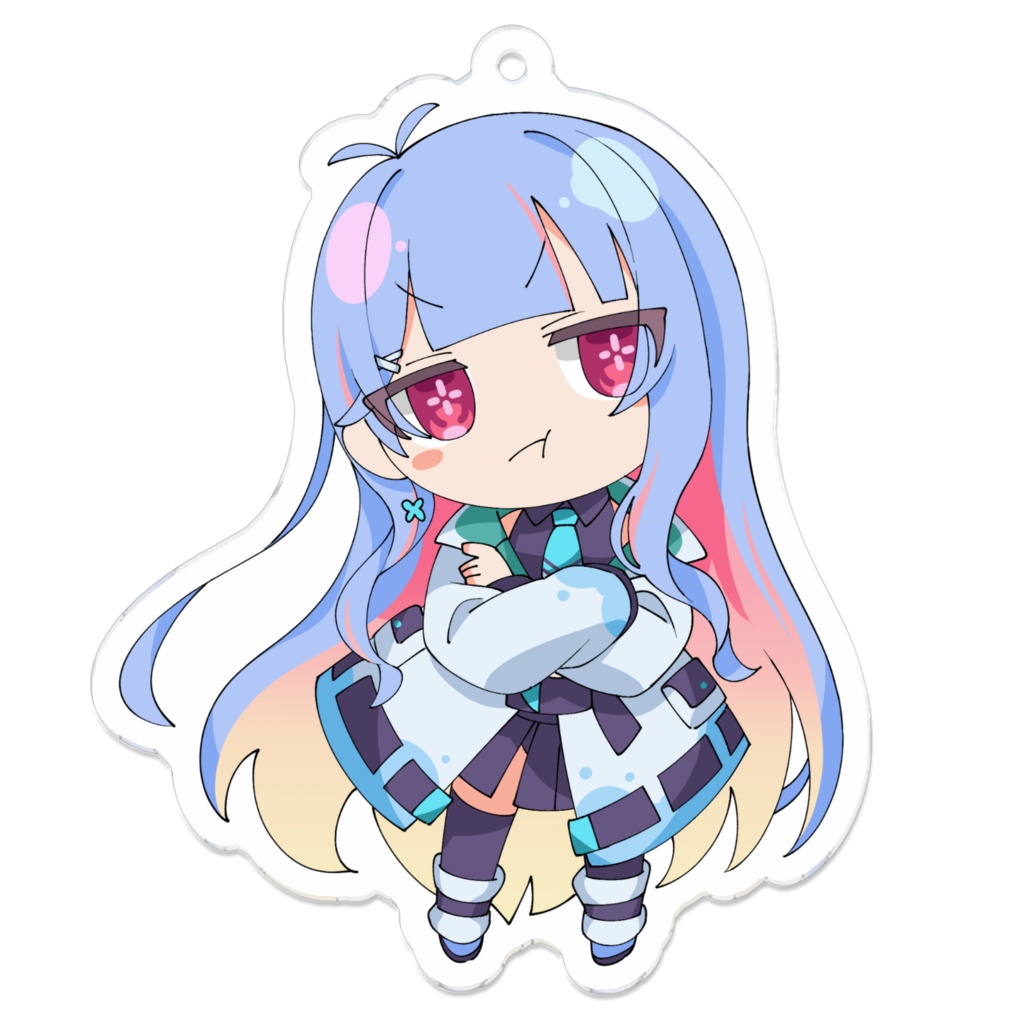 新衣装アクリルキーホルダー 怒