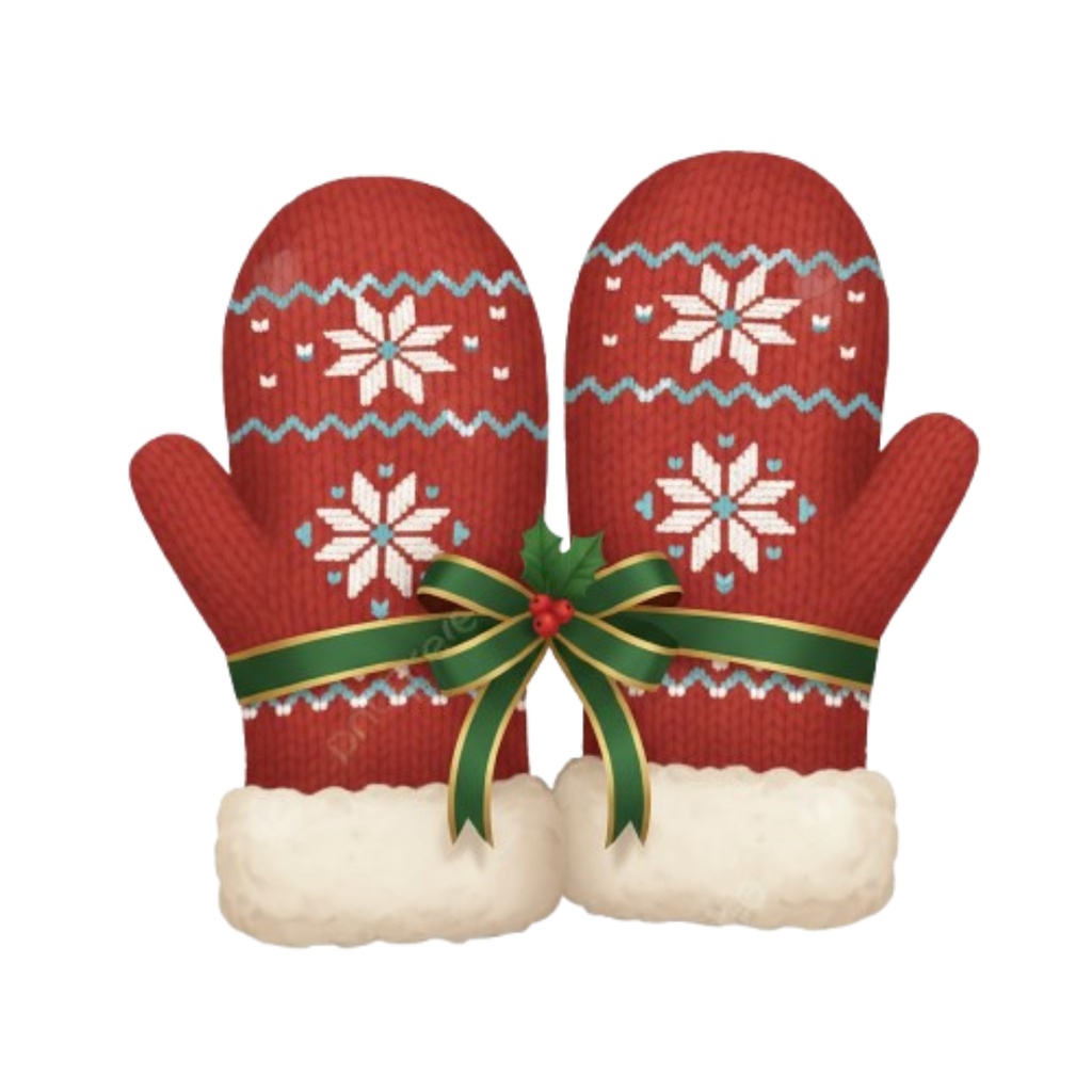 おしゃれなクリスマス クリップアート素材 20点セット|AI生成 PNGデータ|北欧ナチュラル風