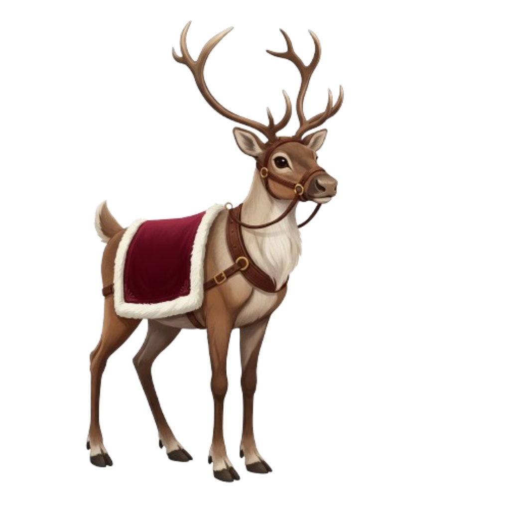 おしゃれなクリスマス クリップアート素材 20点セット|AI生成 PNGデータ|北欧ナチュラル風