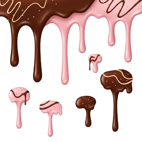 Sweet & Elegant Valentine – 無料クリップアート素材集(20点)