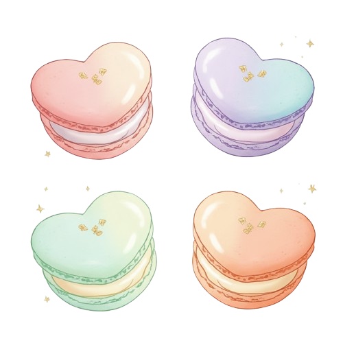 Sweet & Elegant Valentine – 無料クリップアート素材集(20点)