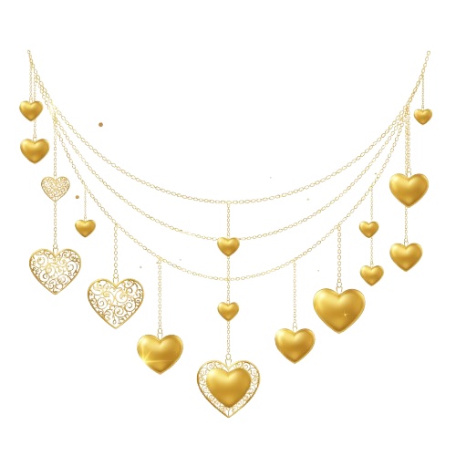 Sweet & Elegant Valentine – Premium Clipart Set(20点・透過PNG) スウィート&エレガント・バレンタイン プレミアム クリップアートセット