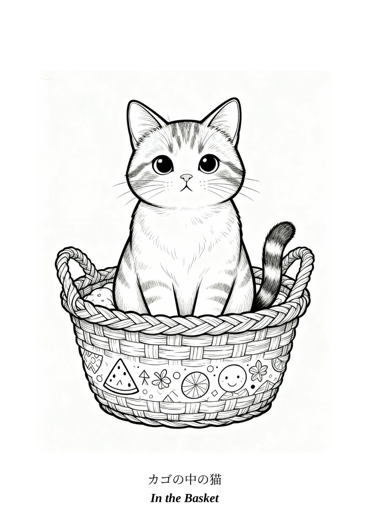 癒しの猫たちの塗り絵カフェ