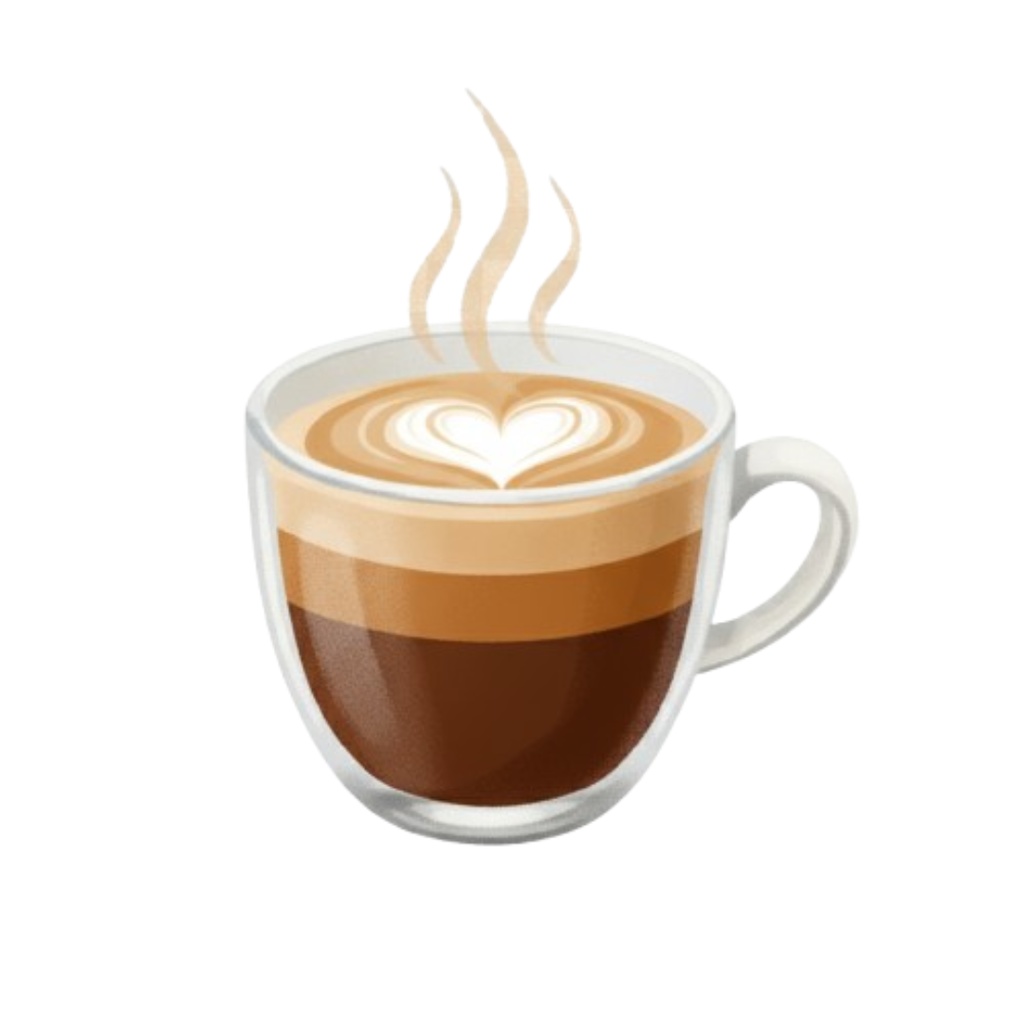 大人カフェと猫のクリップアートセット(20点)