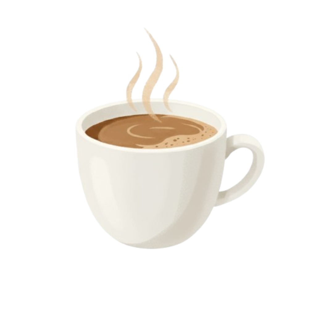 大人カフェと猫のクリップアートセット(20点)