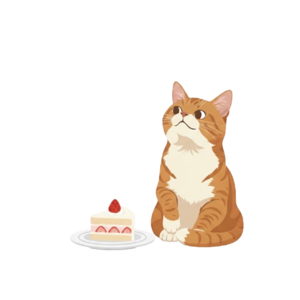 大人カフェと猫のクリップアートセット(20点)