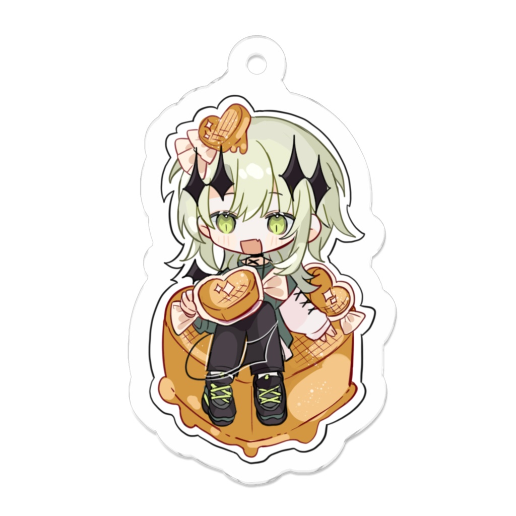 ホワイトデーアクキー【クルクス×キャラメル】