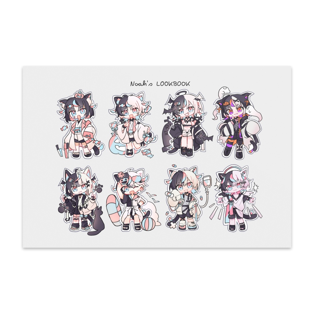 Noah's LOOKBOOK ポストカード