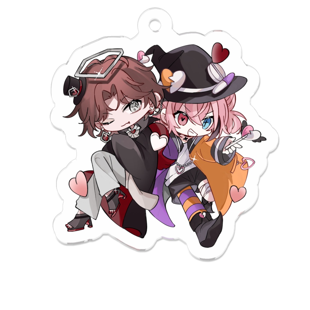 ハロウィンアクキー【リオ&らむね】