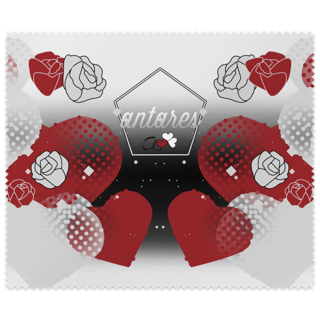 【Antares】メガネクリーナー・1st ANNIVERSARY(logo)