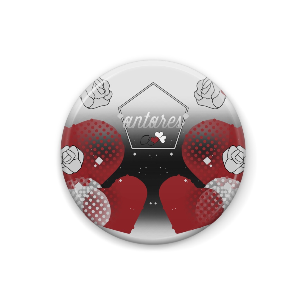 【Antares】バッジ・1st ANNIVERSARY