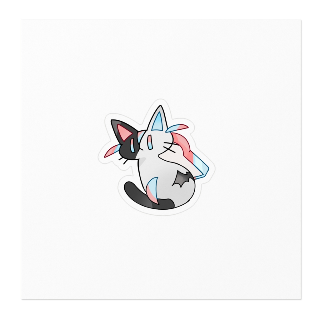 【のあ誕記念】のあ猫バタートーストステッカー