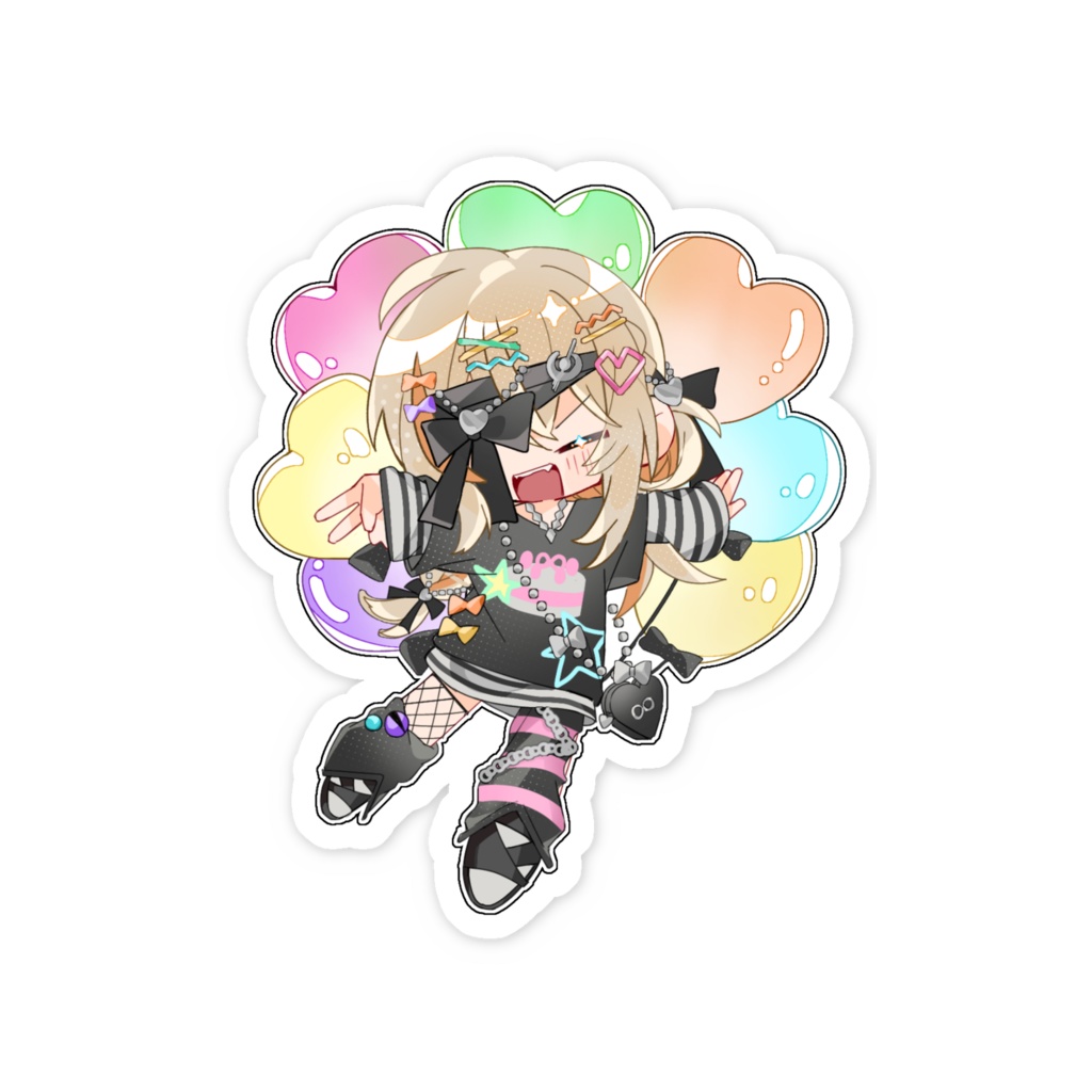 【クオン誕記念】スマホステッカー