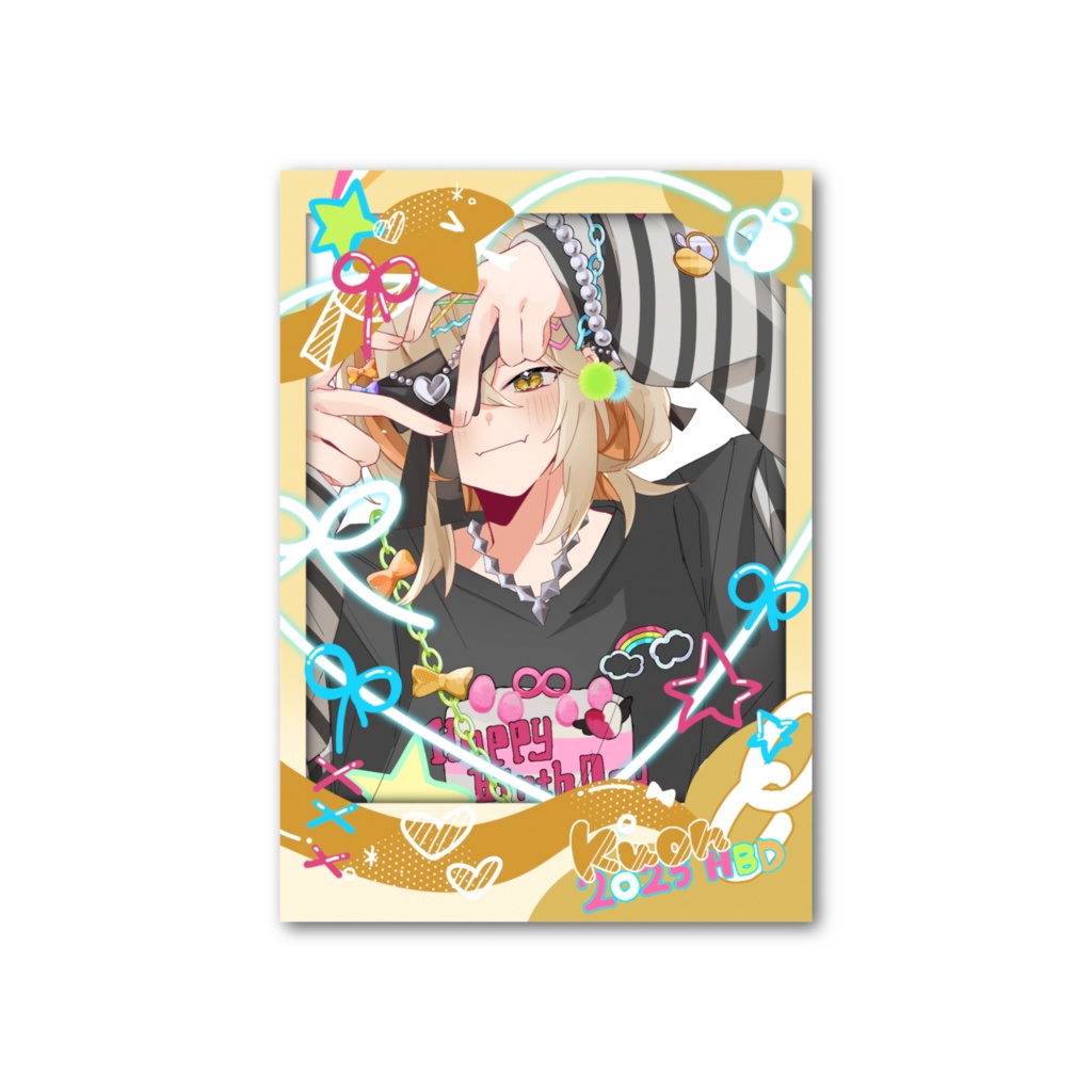【クオン誕記念】チェキ風カード
