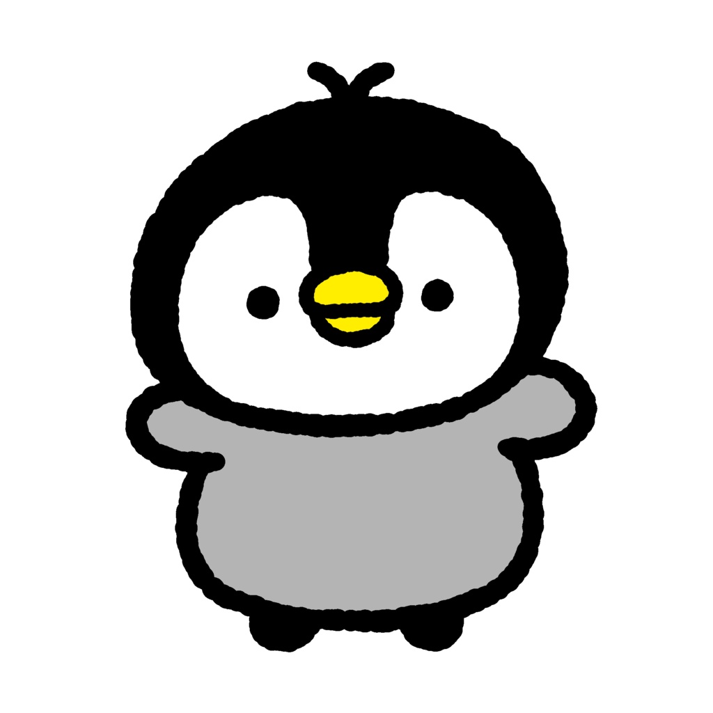 ペンギンの赤ちゃんLive2Dモデル【汎用モデル】