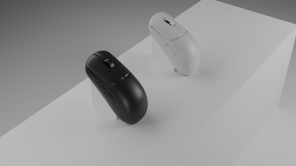 [3Dモデル]ゲーミングマウス　[3D Model] Gaming mouse