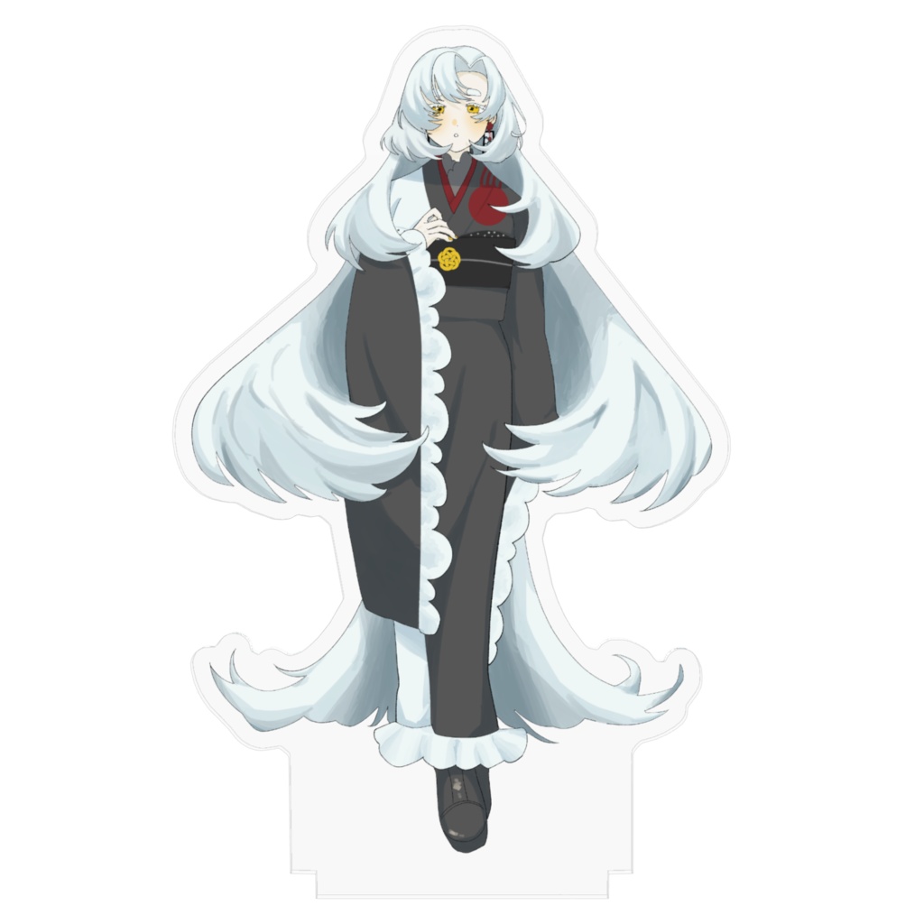 ツバキ アクリルフィギュア 10㎝