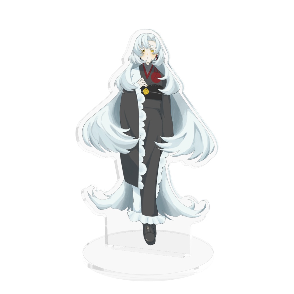 ツバキ　アクリルフィギュア　10㎝