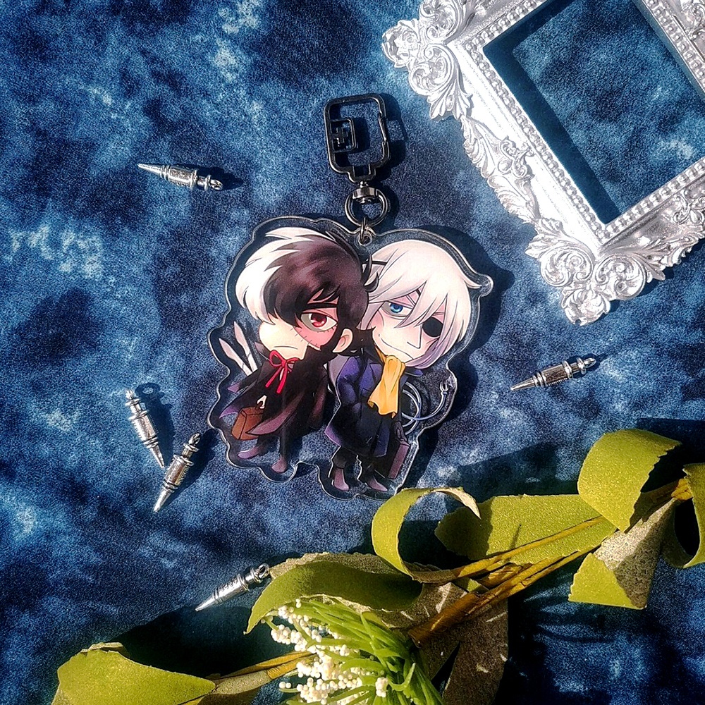 ふたりの黒い医者アクリルキーホルダー