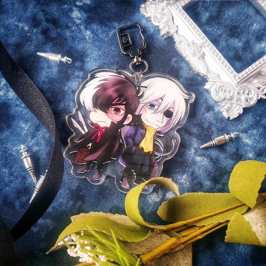 ふたりの黒い医者アクリルキーホルダー