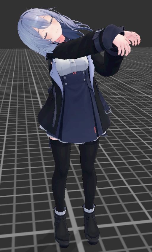 【無料】フレンドがよくやってるポーズ③「VR着けたまま寝落ち」