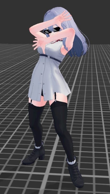 【無料】某音ゲーの曲のPVのアレ風のポーズ~DAISUKEっぽい何か