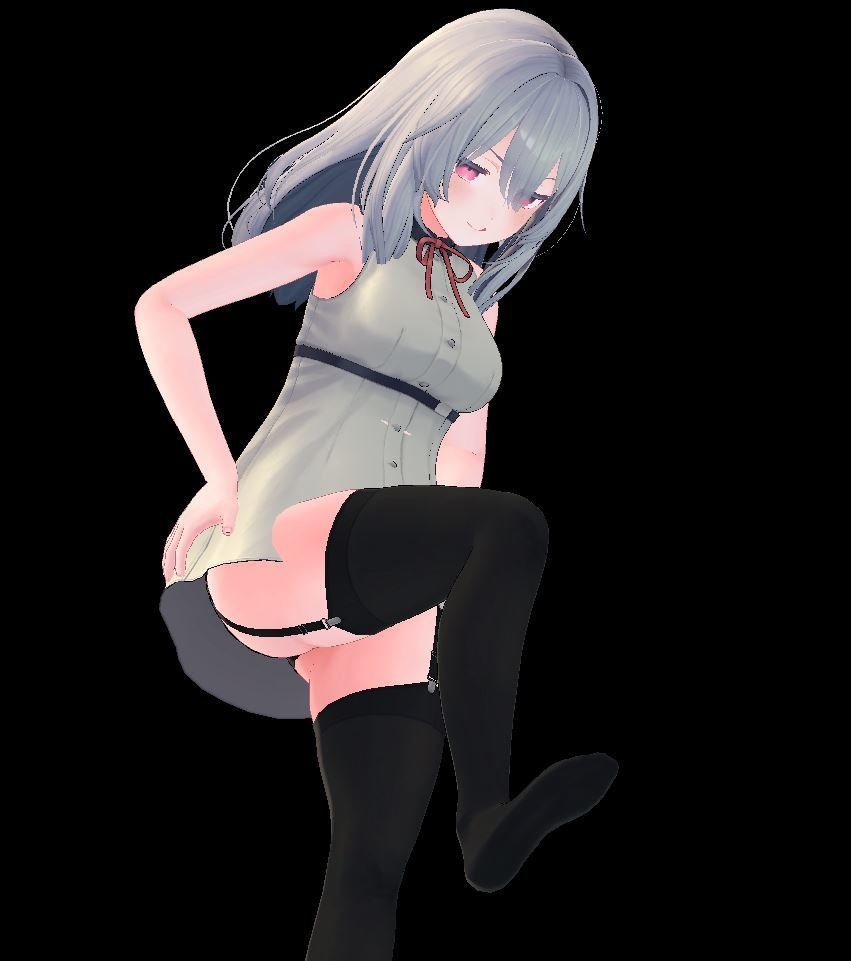 【無料】紳士向け・足蹴ポーズ~簡易モーション版付属