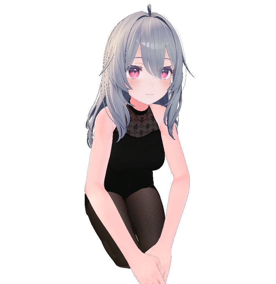 【無料】お辞儀風ポーズ(座り)・深々と頭を下げる版付き