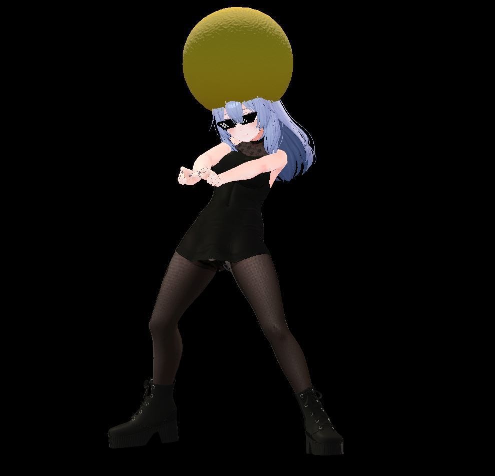 【無料】なんかハジけそうなポーズ