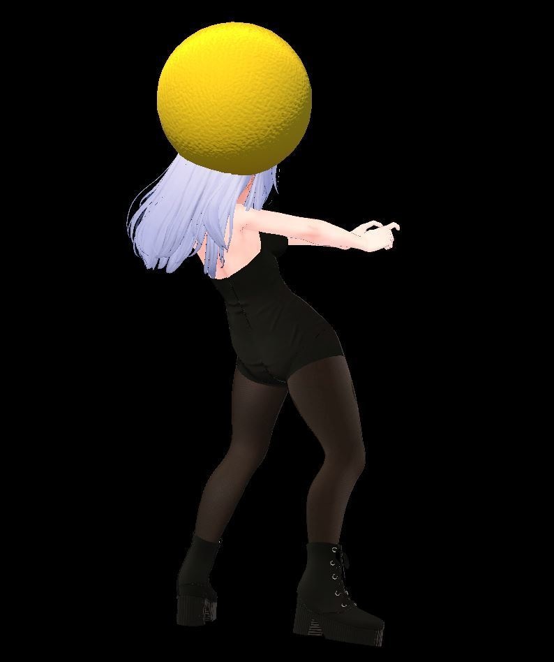 【無料】なんかハジけそうなポーズ